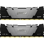 Оперативная память Kingston Fury Renegade, DDR4, 32GB (2x16GB), 3200MHz, CL16, DIMM, с радиаторами, серый/черный, фото 1