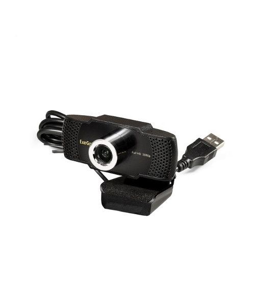 Веб-камера ExeGate BusinessPro C922 FullHD 1920x1080, 30 кадр/с, USB Type-A, микрофон (шумоподавление), универсальное крепление