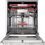 Встраиваемая посудомоечная машина Kuppersberg GIM 6092, High-Tech, 60 см, 15 комплектов, 7 программ, 3 корзины, конденсационная сушка, луч на полу, полная защита от протечек, индикатор отсутствия соли и ополаскивателя, отображение времени мытья, кнопочное управление, инверторный мотор, автоматическое открывание двери, LED подсветка, самодиагностика неисправностей, защита от детей, уровень шума 42 дб, энергоэффективность А+++, фото5