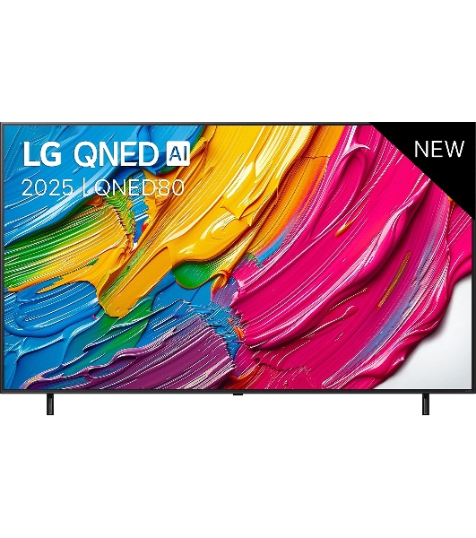 Телевизор LG 75' 75QNED80A6A черный Edge LED 4K UHD 60Hz Smart TV WebOS