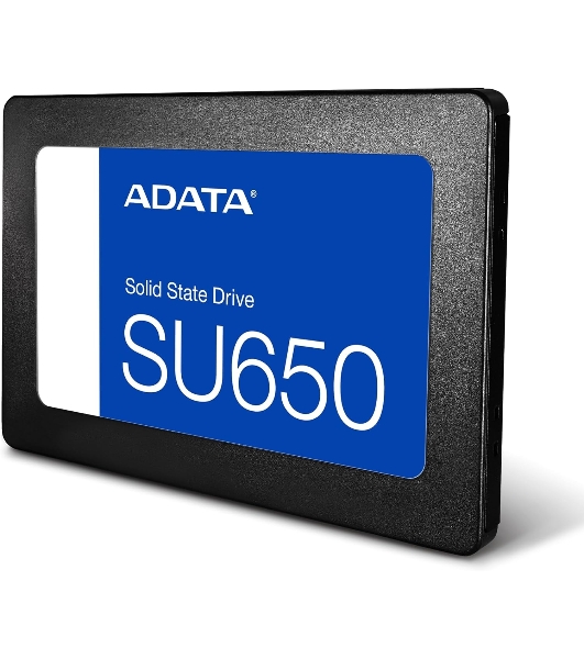 Накопитель SSD ADATA Ultimate SU650, 2000 Gb, SATA, 2.5', R/W 520/450, без радиатора
