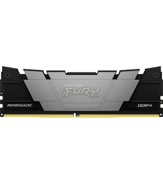 Оперативная память Kingston Fury Renegade, DDR4, 32GB (1x32GB), 3200MHz, CL16, DIMM, с радиатором, черный