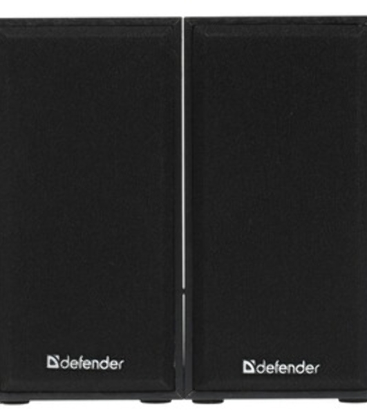 Акустическая система Defender SPK-240 2.0 черный (2x3 Вт, USB пит, раз. д. науш.)