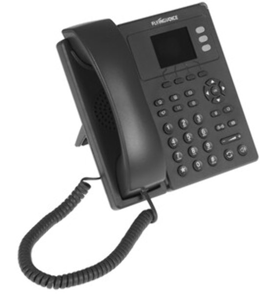 Телефон IP Flyingvoice FIP-11СP черный