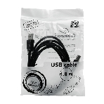 Кабель Gembird USB 2.0 PRO для соед. 1.8м AM/BM позол.конт., фер.кол., пакет, фото3