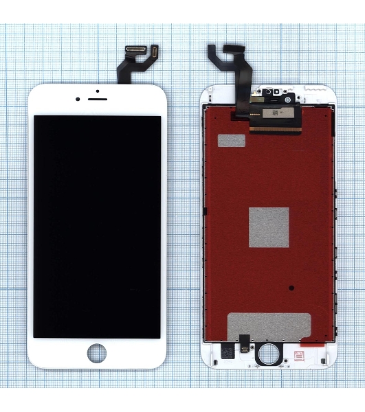 Дисплей для Apple iPhone 6S Plus в сборе с тачскрином (AAA) белый