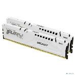 Оперативная память Kingston Fury Beast, DDR5, 64Gb (2x32GB), 5200MHz, CL40, DIMM, с радиаторами, белый, фото2
