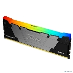 Оперативная память Kingston Fury Renegade, DDR4, 32GB (1x32GB), 3200MHz, CL16, DIMM, с радиатором, RGB, серебристый/черный, фото5