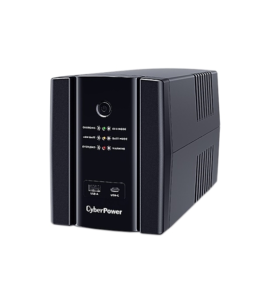 Источник бесперебойного питания CyberPower UT1500EIG/1500 ВА/900 Вт/USB/RJ-11/RJ-45/6xIEC 320 C13 (компьютерная)