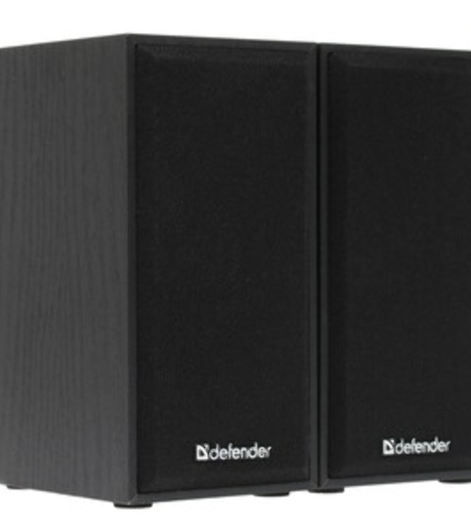 Акустическая система Defender SPK-240 2.0 черный (2x3 Вт, USB пит, раз. д. науш.)