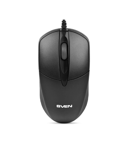 Мышь проводная SVEN RX-112 черный, 800 dpi, USB, кнопки - 3