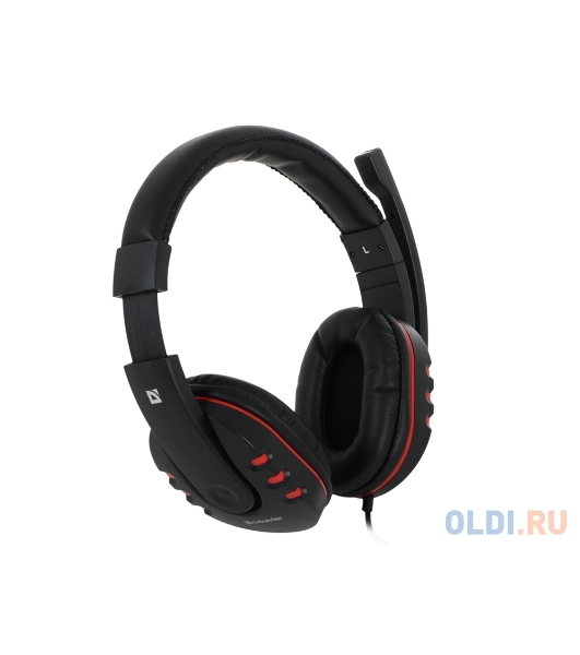 Гарнитура Defender Warhead G-160 чёрный, проводная