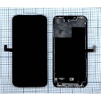 Дисплей (модуль) для Apple iPhone 13 Pro в сборе с тачскрином (Soft Oled), черный, фото3