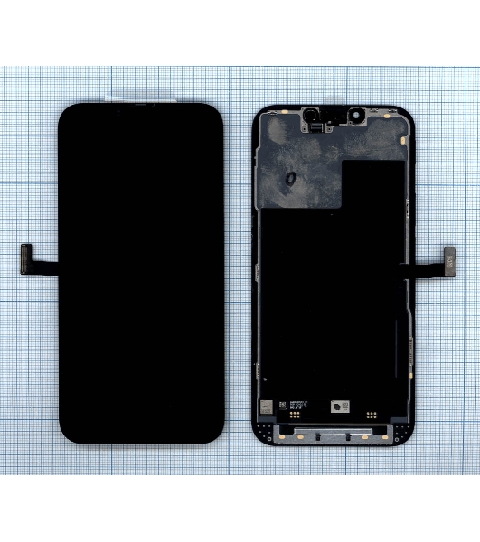 Дисплей (модуль) для Apple iPhone 13 Pro в сборе с тачскрином (Soft Oled), черный