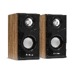 Акустическая система 2.0 ExeGate EX289694RUS Tango 316 (питание USB, 2х3Вт (6 Вт RMS), 80-20000Гц, дерево), фото12