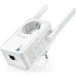 Сетевой адаптер TP-Link SOHO TL-WA860RE 300Mbps Wireless N Wall Plugged Range Extender with AC Passthrough, QCA(Atheros), 2T2R, 2.4GHz, 802.11b/g/n, 1 10/100Mbps LAN port, Range Extender button, Range Extender mode, suppo поставляется без кабеля RJ-45, фото 1