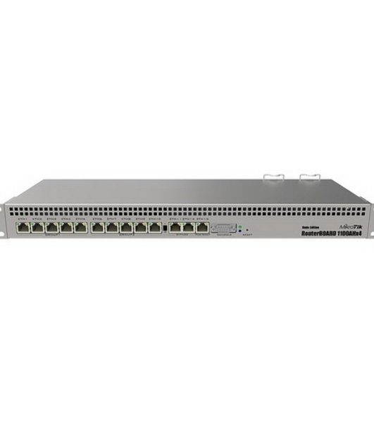 Маршрутизатор 10/100/1000M 13PORT RB1100AHX4 MIKROTIK