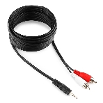 Кабель аудио Gembird Jack3.5/2xRCA, 5.0м, фото 1