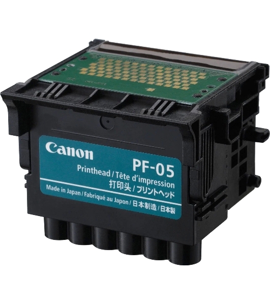 Печатающая головка Canon PF-05 многоцветный для Canon iPF6300, iPF6300S, iPF6350, iPF6400, iPF6400S, iPF6400SE, iPF6450, iPF8300, iPF8300S, iPF8400, iPF8400S, iPF8400SE, iPF9400, iPF9400S