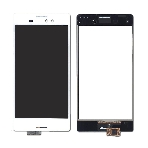 Сенсорное стекло (тачскрин) для Sony Xperia M4 Aqua белое, фото3