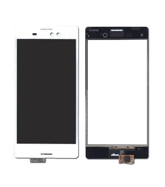 Сенсорное стекло (тачскрин) для Sony Xperia M4 Aqua белое