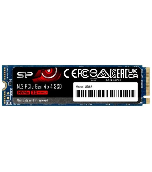 Накопитель SSD Silicon Power M-Series UD85, 1Tb, PCIe 4.0 x4, M.2 2280, NVMe, R/W 3600/2800