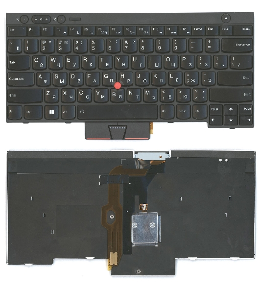 Клавиатура для ноутбука Lenovo ThinkPad T430 T430I X230 T530 L430 L530 черная с подсветкой