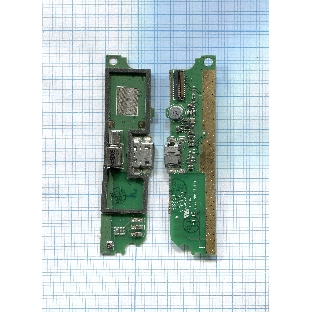 Плата разъема питания с микрофоном для Lenovo A516