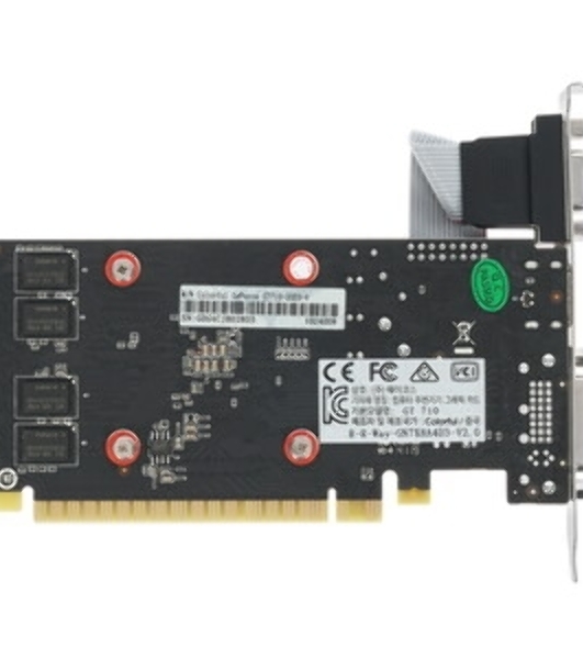 Видеокарта Colorful GT710-2GD3-V GDDR3 64bit VGA DVI HDMI 1FAN RTL