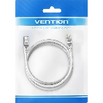 Патч-корд Vention прямой SFTP cat.6A, RJ45 - 2м. Серый, фото 1