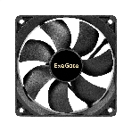 Вентилятор для корпуса ExeGate ExtraSilent ES12025SM черный, 120 мм, 1400 об/мин, 24 дБ, 2 pin, фото6