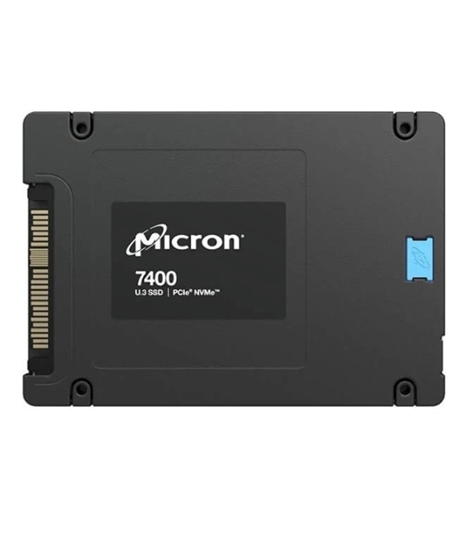Накопитель SSD Micron 7400 Max, 3.2Tb, U.3, 2.5', NVMe, R/W 6600/3500