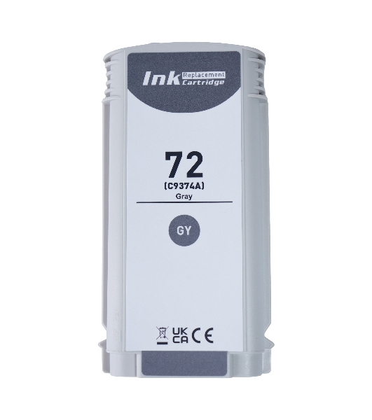 Печатающая головка Sakura C9380A (№72 Grey/Photo Black) для HP, серый/черный