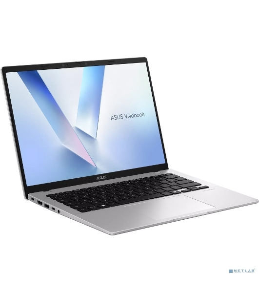 Ноутбук ASUS X1407QA-LY099W 14'(1920x1200 (матовый) IPS)/Qualcoмм Snapdragon X X1-26-100(2.98Ghz)/16Gb/1024PCISSDGb/noDVD/Cam/BT/WiFi/50WHr/war 1y/1.49kg/Cool Silver/Win 11Home
