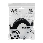 Кабель Gembird USB 2.0 PRO для соед. 4.5м AM/BM позол.конт., фер.кол., пакет, фото2