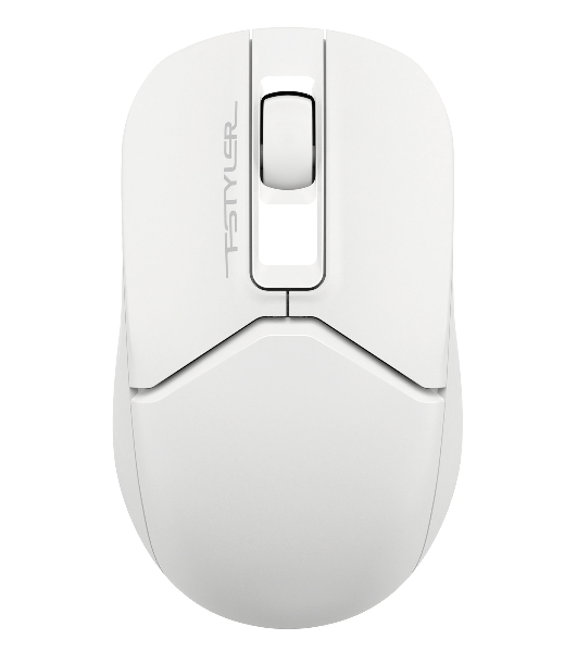 Мышь беспроводная A4Tech Fstyler FG12S белый, 1200 dpi, радиоканал, USB, кнопки - 3