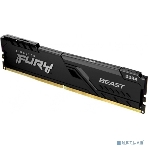 Оперативная память Kingston Fury Beast, DDR4, 16GB (1x16GB), 3600MHz, CL18, DIMM, с радиатором, черный, фото8