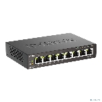 Коммутатор D-Link DGS-1008P/F3A, 8×1 Гбит/с, неуправляемый, фото6