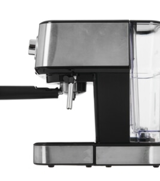 Кофеварка рожковая BRAYER BR1104 серебристый/черный, исп. кофе - молотый, 1,5 л, 1100 Вт, 15 бар