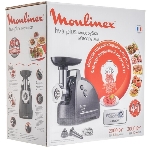 Мясорубка электрическая Moulinex ME682832 черный, 2000 Вт, 2.6 кг/мин, реверс, защита от перегрузки, насадки - 4, фото14