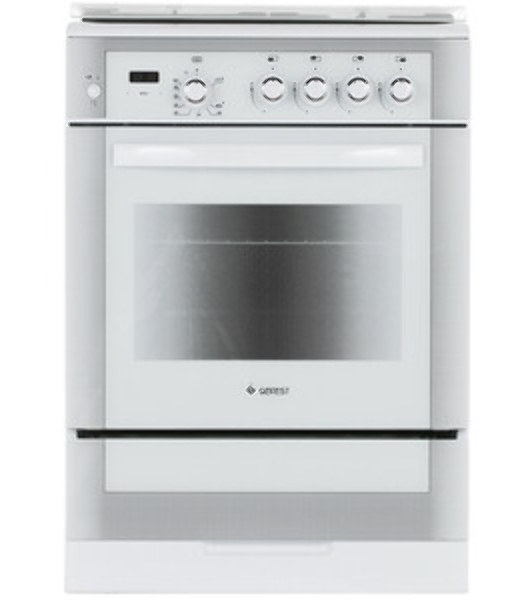 Плита газовая Gefest ПГ 6300-03 0040 белый, конфорок 4 шт, духовка 52 л, 60 см x 85 см x 60 см