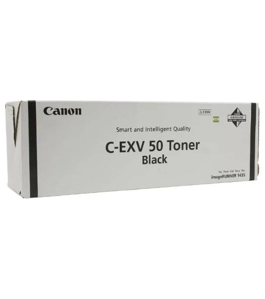 Картридж лазерный Canon C-EXV 50 Toner Black (9436B002), черный, 17600 стр при 6% (689g*1), для IR1435/1435i/1435iF