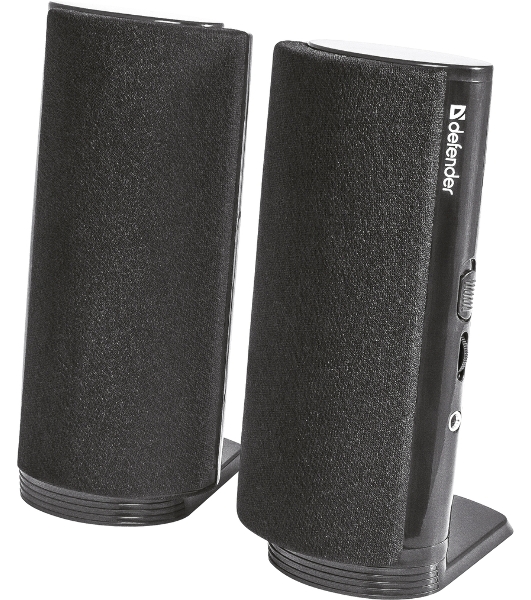 Акустическая система Defender SPK-210 2.0, 2x2W, разъем для наушников 65210