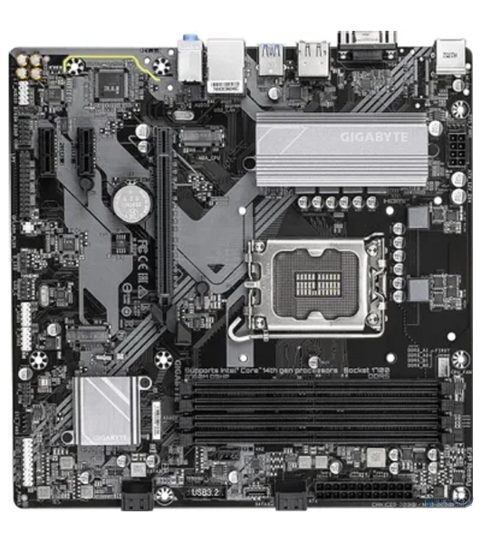Материнская плата Gigabyte B760M D3HP DDR5, LGA 1700, Intel B760, 4xDDR5, 4xSATA, 2xM.2, 1xPCIe 4.0 x16, 1xPCIe x1, 1xHDMI, 1xVGA, 1xDP, 1x 1Gb LAN, 3xUSB-A 3.2 Gen 1, 2xUSB-A 2.0, 3x3.5 мм, 7.1, mATX