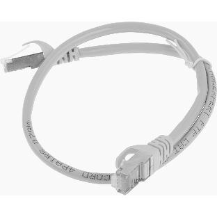 Патч-корд Premier PP6-0.5M 10000Гбит/с FTP 4 пары cat.6 CCA molded 0.5м серый RJ-45 (m)-RJ-45 (m)
