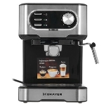 Кофеварка рожковая BRAYER BR1104 серебристый/черный, исп. кофе - молотый, 1,5 л, 1100 Вт, 15 бар, фото7