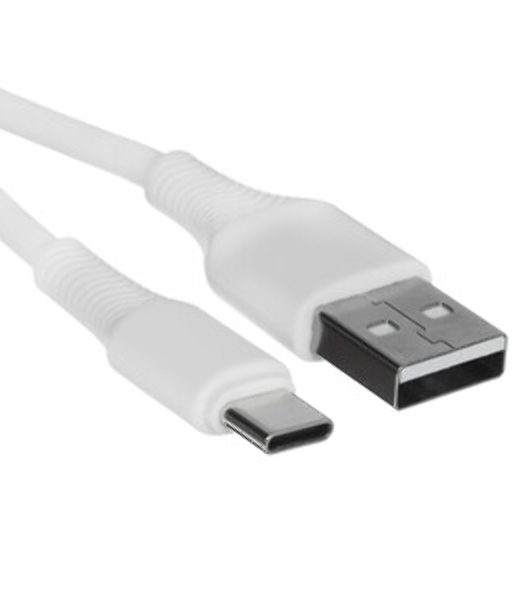 Кабель USB 2.0 HOCO X25, AM/Type-C, белый, 1м