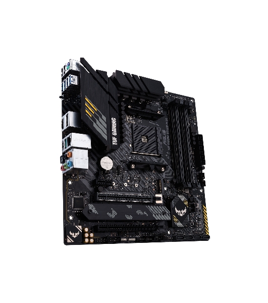 Материнская плата ASUS TUF GAMING B550M-PLUS, AM4, AMD B550, 4xDDR4, 4xSATA, 2xM.2, 1xPCIe 4.0 x16, 1xPCIe 3.0 x16, 1xPCIe x1, 1xHDMI, 1xDP, 1x 2.5Gb LAN, 4xUSB-A 3.2 Gen 1, 1xUSB-A 3.2 Gen 2, 2xUSB-A 2.0, 1xUSB-C 3.2 Gen 2, 5x3.5 мм, 7.1, mATX