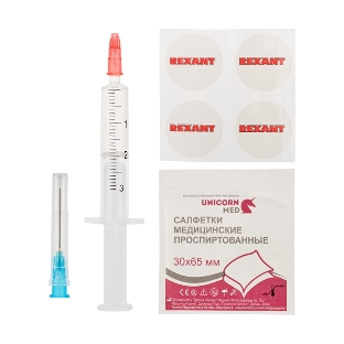 Смазка для кулеров (вентиляторов) Rexant SX-2, шприц 2 мл