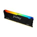 Оперативная память Kingston Fury Beast, DDR4, 16GB (1x16GB), 3200MHz, CL16, DIMM, с радиатором, RGB, черный, фото5